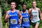 Wheaton MXC vs Babson  Wheaton College Men’s Cross Country vs Babson College. - Photo By: KEITH NORDSTROM : Wheaton, XC